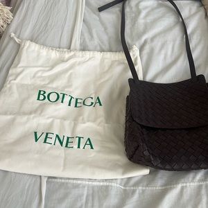 Bottega Veneta intrecciato flap bag